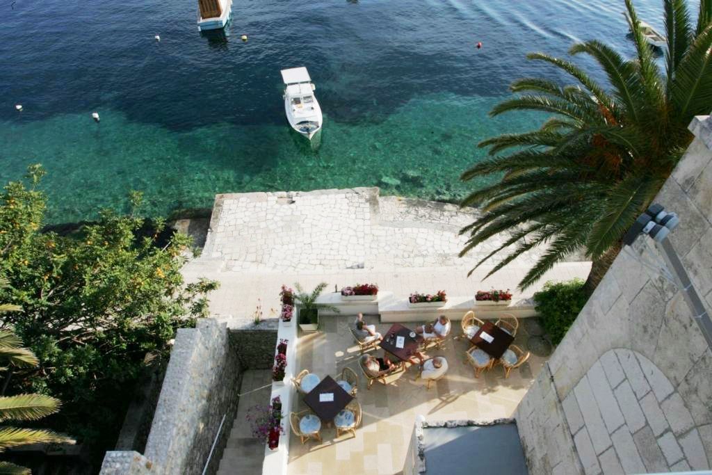 Villa Dalmacija Hvar Hotel ฮวาร์ ภายนอก รูปภาพ